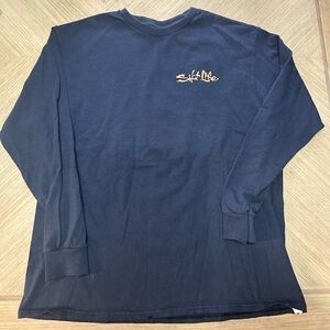 Salt Life Deep Blue Long Sleeve Tee